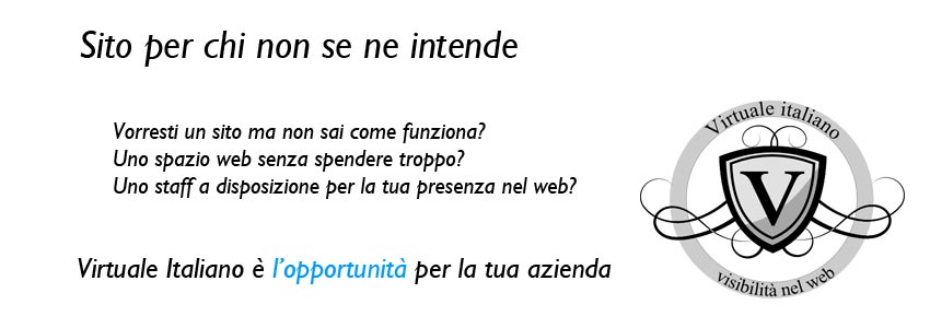 Sito web per chi non se ne intende una opportunità per la tua presenza nel web