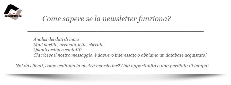 Come sapere se la newsletter funziona