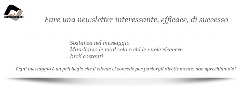 Fare una newsletter interessante, efficace, di successo