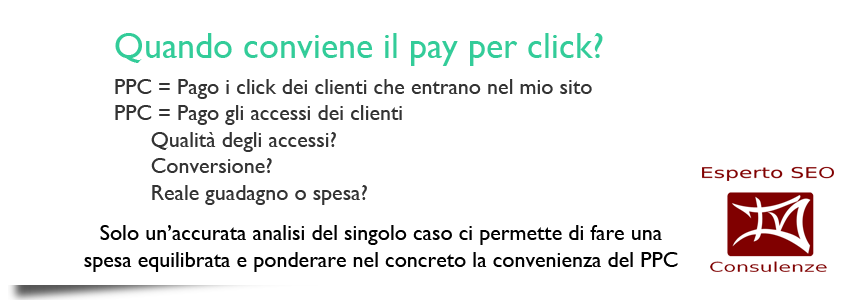 Quando conviene il pay per click?